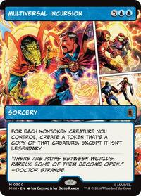 Multiversal Incursion (Borderless), Marvel Super Heroes