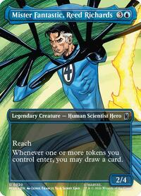 Mister Fantastic, Reed Richards (Borderless), Marvel Super Heroes