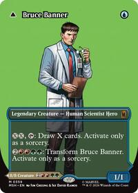 Bruce Banner (Borderless) (0359), Marvel Super Heroes