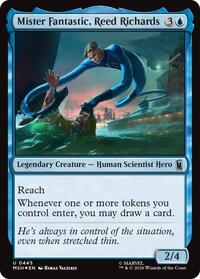 Mister Fantastic, Reed Richards (Surge Foil), Marvel Super Heroes