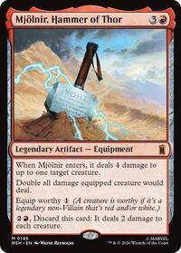 Mjolnir, Hammer of Thor, Marvel Super Heroes