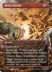 HULK SMASH! (Borderless), Marvel Super Heroes