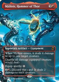 Mjolnir, Hammer of Thor (Borderless) (0339), Marvel Super Heroes