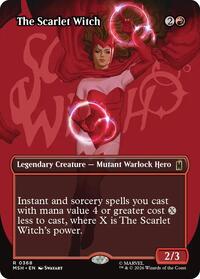 The Scarlet Witch (Borderless), Marvel Super Heroes