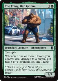 The Thing, Ben Grimm, Marvel Super Heroes
