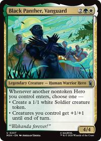 Black Panther, Vanguard, Marvel Super Heroes