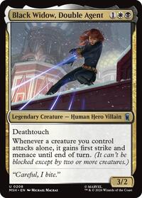 Black Widow, Double Agent, Marvel Super Heroes