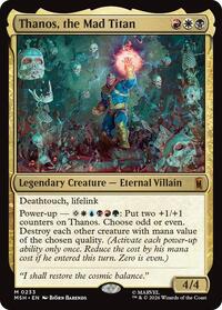 Thanos, the Mad Titan, Marvel Super Heroes