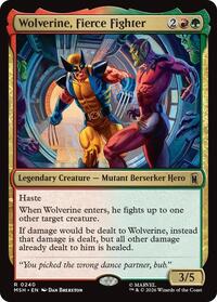 Wolverine, Fierce Fighter, Marvel Super Heroes