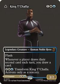 King T'Challa (Borderless) (0373), Marvel Super Heroes