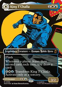 King T'Challa (Borderless) (0399), Marvel Super Heroes
