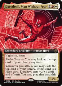 Daredevil, Man Without Fear (Extended Art), Unique and Miscellaneous Promos