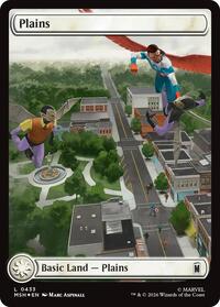 Plains (0433) (Surge Foil), Marvel Super Heroes
