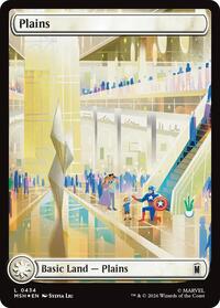 Plains (0434) (Surge Foil), Marvel Super Heroes