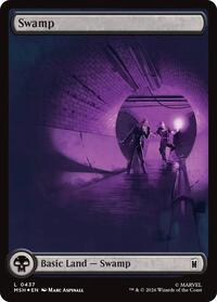Swamp (0437) (Surge Foil), Marvel Super Heroes