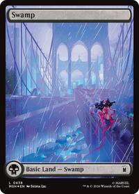 Swamp (0438) (Surge Foil), Marvel Super Heroes