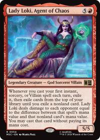 Lady Loki, Agent of Chaos, Commander: Marvel Super Heroes