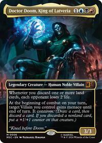Doctor Doom, King of Latveria (Borderless), Commander: Marvel Super Heroes