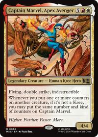 Captain Marvel, Apex Avenger, Commander: Marvel Super Heroes