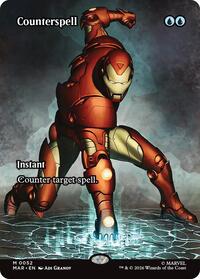 Counterspell (Borderless) (0052), Marvel Universe Eternal-Legal