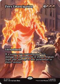 Fiery Emancipation (Borderless), Marvel Universe Eternal-Legal