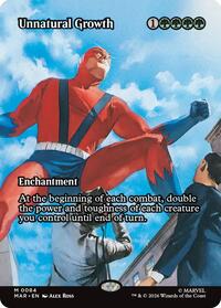 Unnatural Growth (Borderless), Marvel Universe Eternal-Legal