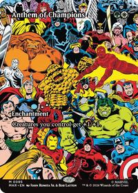 Anthem of Champions (Borderless), Marvel Universe Eternal-Legal