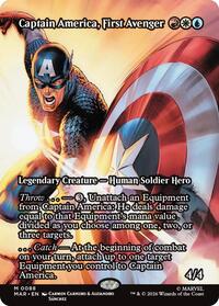 Captain America, First Avenger (Borderless), Marvel Universe Eternal-Legal