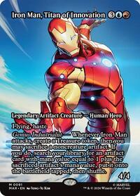 Iron Man, Titan of Innovation (Borderless), Marvel Universe Eternal-Legal