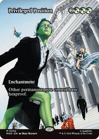 Privileged Position (Borderless), Marvel Universe Eternal-Legal