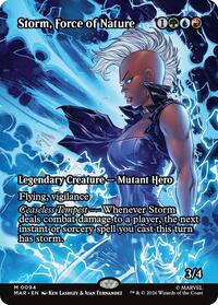 Storm, Force of Nature (Borderless), Marvel Universe Eternal-Legal