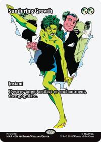 Sundering Growth (Borderless), Marvel Universe Eternal-Legal