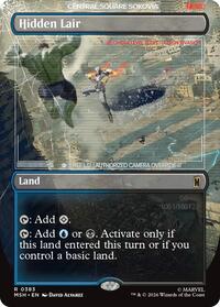 Hidden Lair (Borderless), Marvel Super Heroes