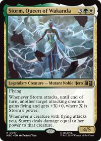 Storm, Queen of Wakanda (Surge Foil), Commander: Marvel Super Heroes