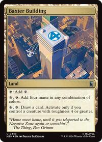 Baxter Building (Surge Foil), Marvel Super Heroes