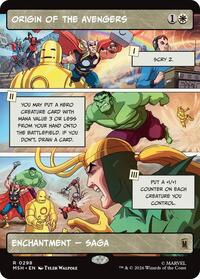 Origin of the Avengers (Borderless), Marvel Super Heroes