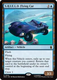 S.H.I.E.L.D. Flying Car, Marvel Super Heroes