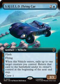 S.H.I.E.L.D. Flying Car (Extended Art), Marvel Super Heroes
