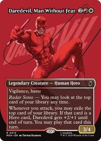 Daredevil, Man Without Fear (Borderless) (0372), Marvel Super Heroes