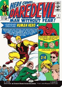 Daredevil, Man Without Fear (Borderless) (0398), Marvel Super Heroes