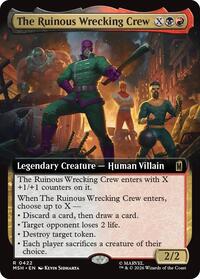 The Ruinous Wrecking Crew (Extended Art), Marvel Super Heroes