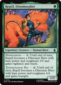 Reptil, Dinomorpher, Marvel Super Heroes