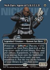 Nick Fury, Agent of S.H.I.E.L.D. (Borderless) (0357), Marvel Super Heroes