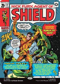 Nick Fury, Agent of S.H.I.E.L.D. (Borderless) (0389), Marvel Super Heroes