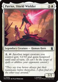 Patriot, Shield Wielder (Surge Foil), Marvel Super Heroes