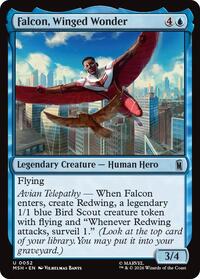 Falcon, Winged Wonder, Marvel Super Heroes