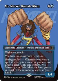 Ms. Marvel, Kamala Khan (Borderless), Marvel Super Heroes
