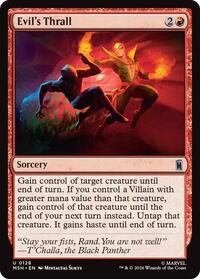 Evil's Thrall, Marvel Super Heroes