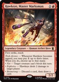 Hawkeye, Master Marksman, Marvel Super Heroes