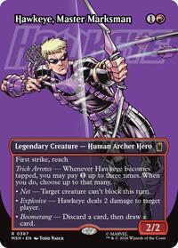 Hawkeye, Master Marksman (Borderless), Marvel Super Heroes